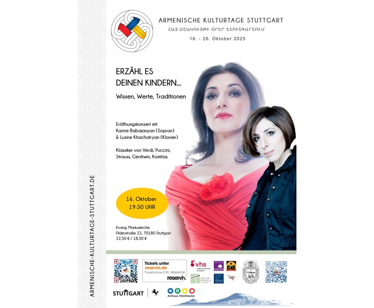 Armenische Kulturtage Stuttgart 2025