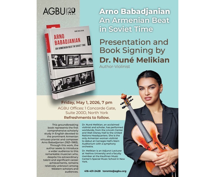 Arno Babadjanian: An Armenian Beat in Soviet Time