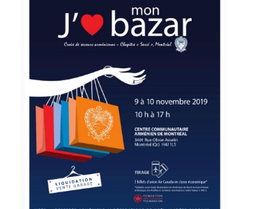 ARS Montreal Sosse Chapter Annual Bazaar 2019