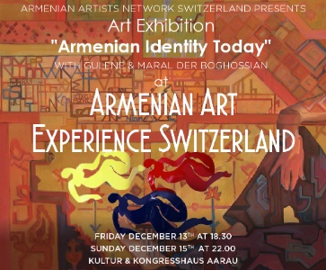  Art Exhibition "Armenian Identity Today" with sculptures of Gulène Torossian Der Boghossian and paintings of Maral Der Boghossian