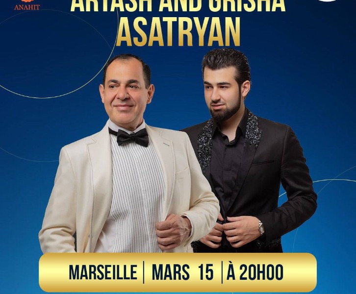 Artash and Grisha Asatryan à Marseille