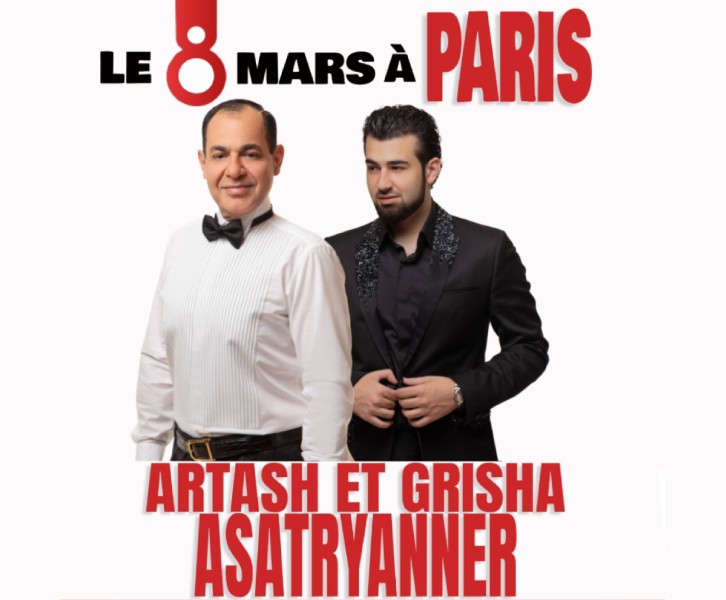 Artash et Grisha Asatryan à Paris