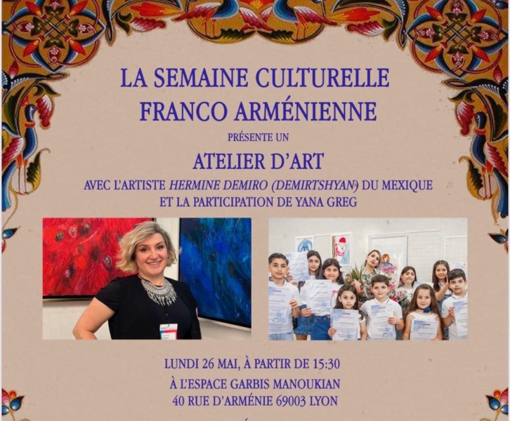 Atelier d’art avec Hermine Demiro (Mexique)