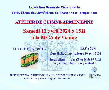 ATELIER DE CUISINE ARMENIENNE