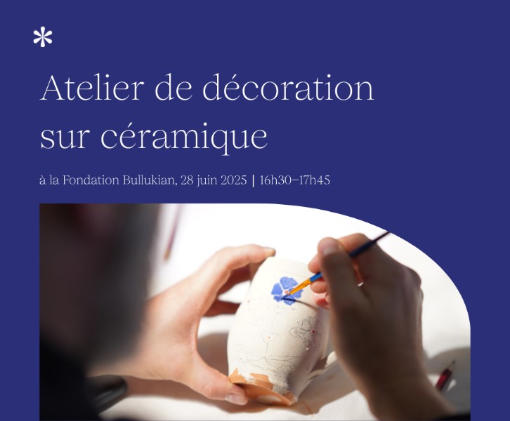 Atelier de décoration sur céramique (parent-enfant)