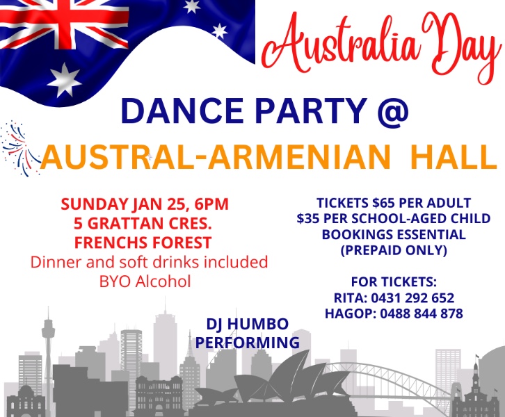 Australia Day Dinner Dance