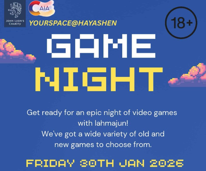 YourSpace@Hayashen – Game Night