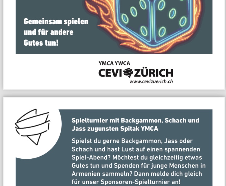 Backgammon, Schach and Jass Tournament