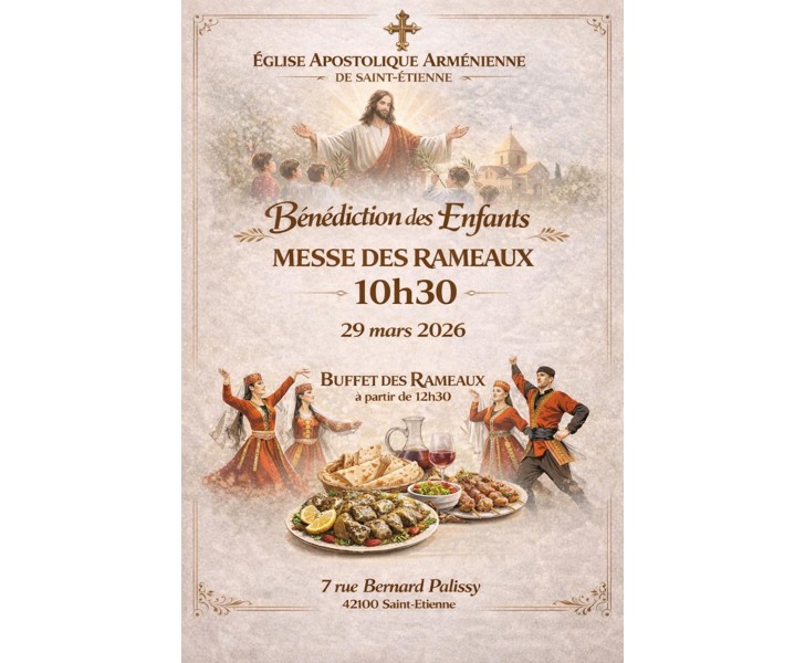 Bénédiction des Enfants - Messe des Rameaux