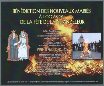 Bénédiction des nouveaux mariés
