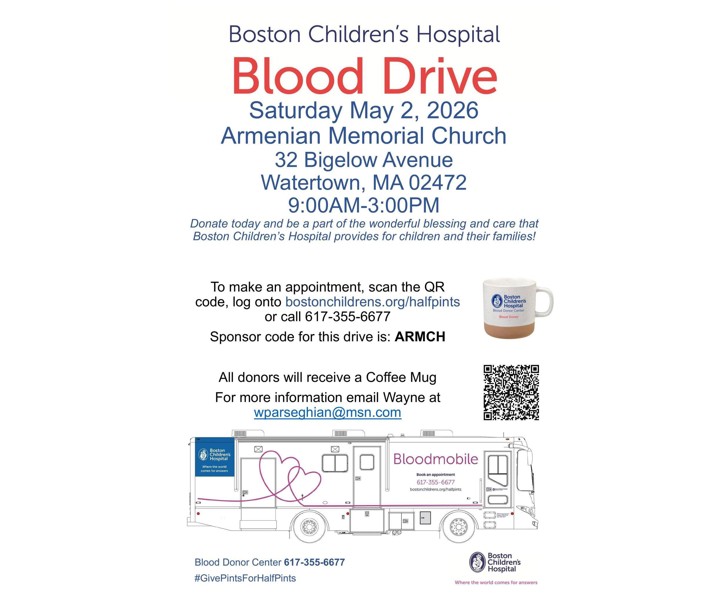 Boston Children's Hospital Blood Drive