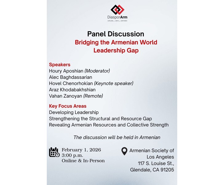 Bridging the Armenian World Leadership Gap