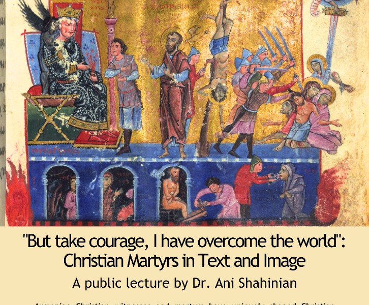 'But take courage, I have overcome the world': Christian Martyrs in Text and Image