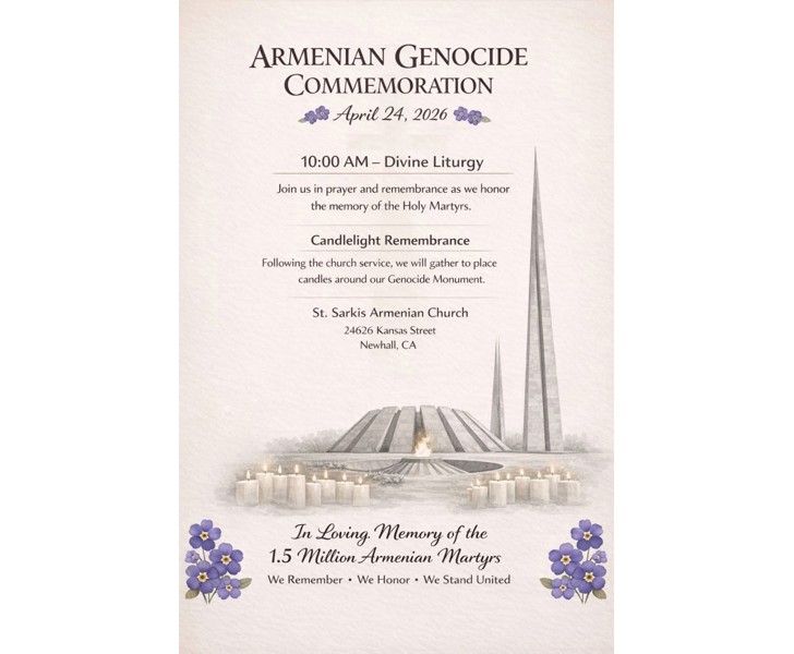 Armenian Genocide Commemoration