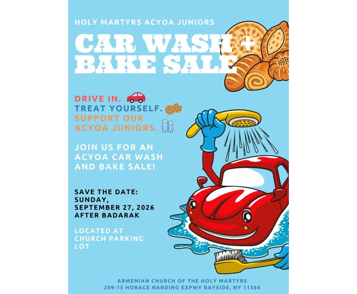 Car Wash & Bake Sale