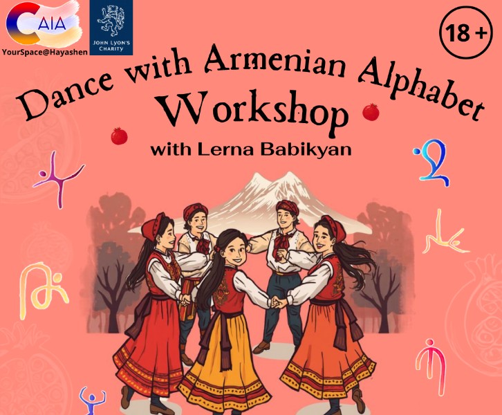 YourSpace@Hayashen – Dance with Armenian Alphabet Workshop
