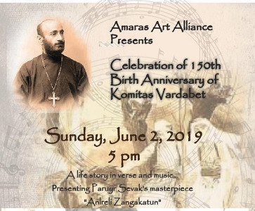 Celebrating the 150th Birth Anniversary of Komitas Vartabet