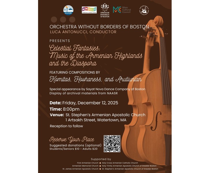 Celestial Fantasies: Music of the Armenian Highlands and the Diaspora