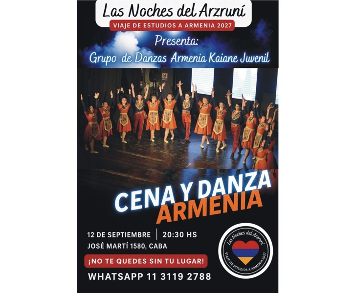 Cena y Danza Armenia