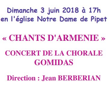 Chants d'Arménie