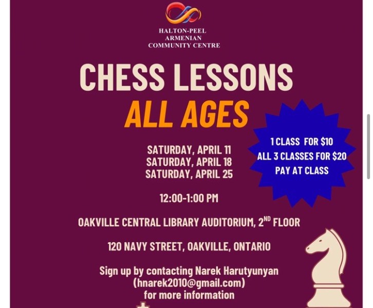 Chess Lessons for all ages !