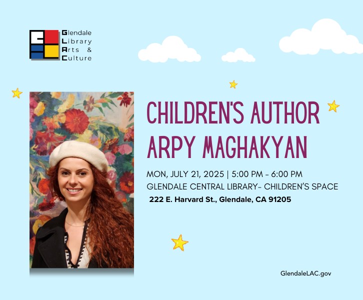 Children's Author Talk with Arpy Maghakyan