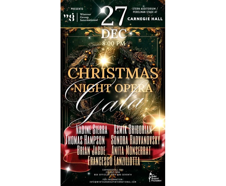 Christmas Night Opera Gala