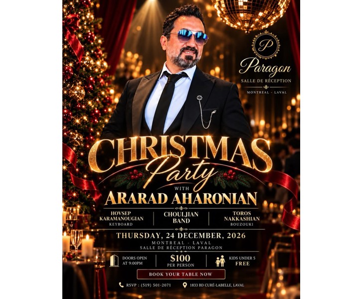 Christmas Party with Ararad Aharonian