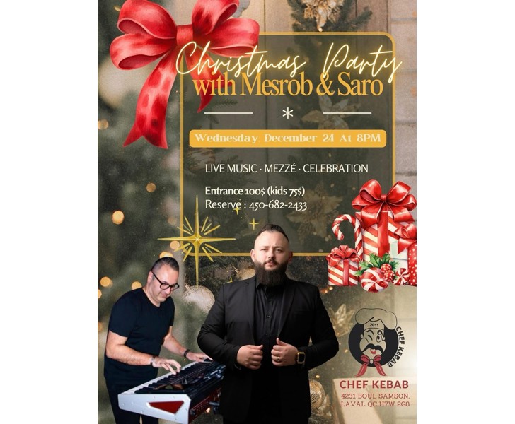 Christmas Party with Mesrob & Saro