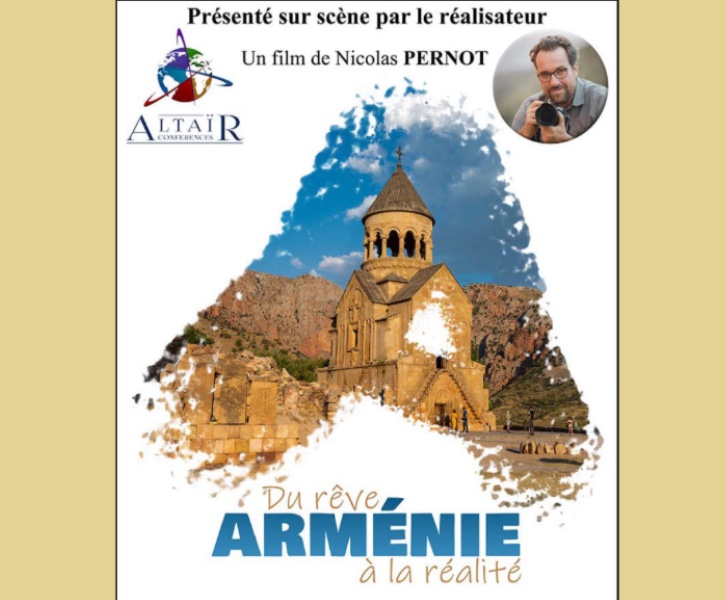 Ciné-conférence sur l'Arménie, par Nicolas Pernot