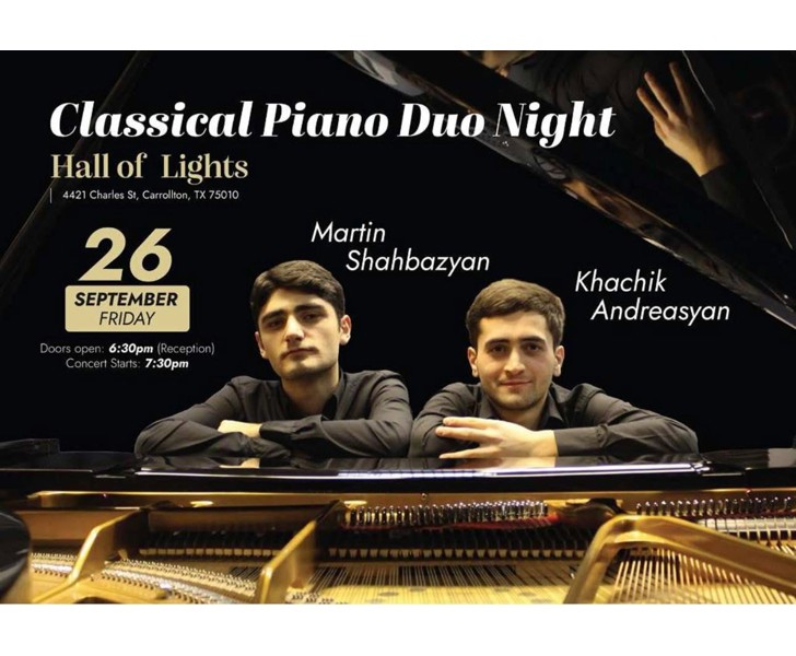 Classical Piano Duo Night