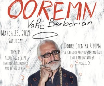 Comedy Night Dinner with Vahe Barberian