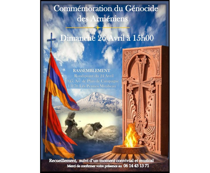 Commémoration du Génocide des Arméniens
