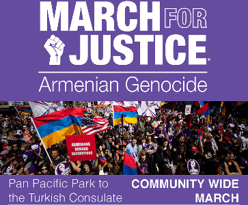 Community-Wide March For Justice to the Turkish Consulate 