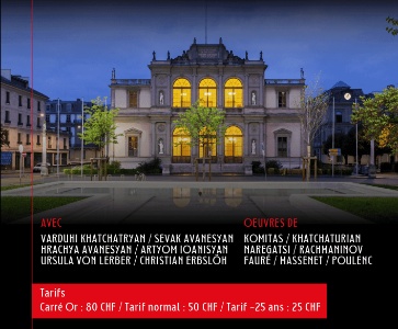 Concert caritatif à Genève
