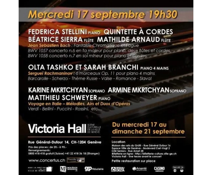 Concert Classique - Bach & Rachmaninov
