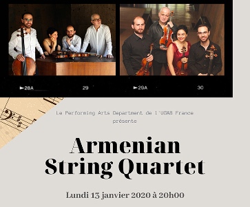 Concert de l'Armenian String Quartet