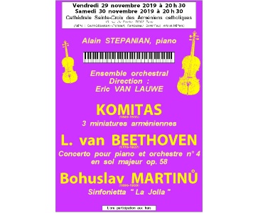 Concert de l'Ensemble orchestral Eric Van Lauwe