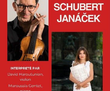 David Haroutunian joue Schubert et Janáček