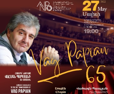 Concert dedicated to the 65th anniversary of Vag Papian