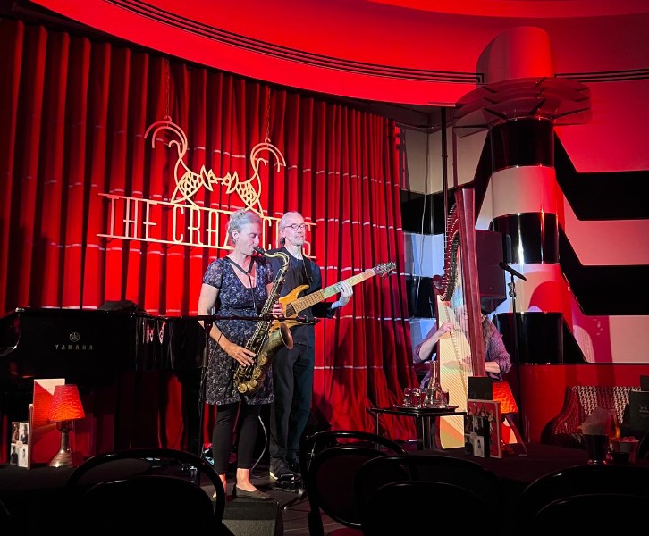 Concert du groupe Gustaf, Frederick & Isabel