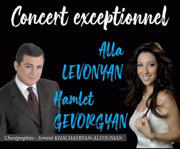 Concert Exceptionnel avec Alla Levonyan et Hamlet Gevorgyan