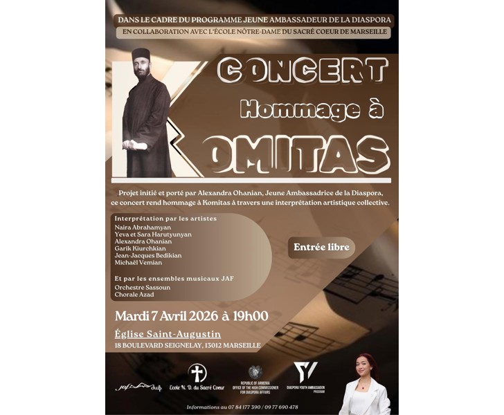 Concert Hommage à Komitas