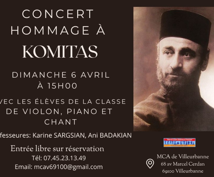 Concert Hommage à Komitas