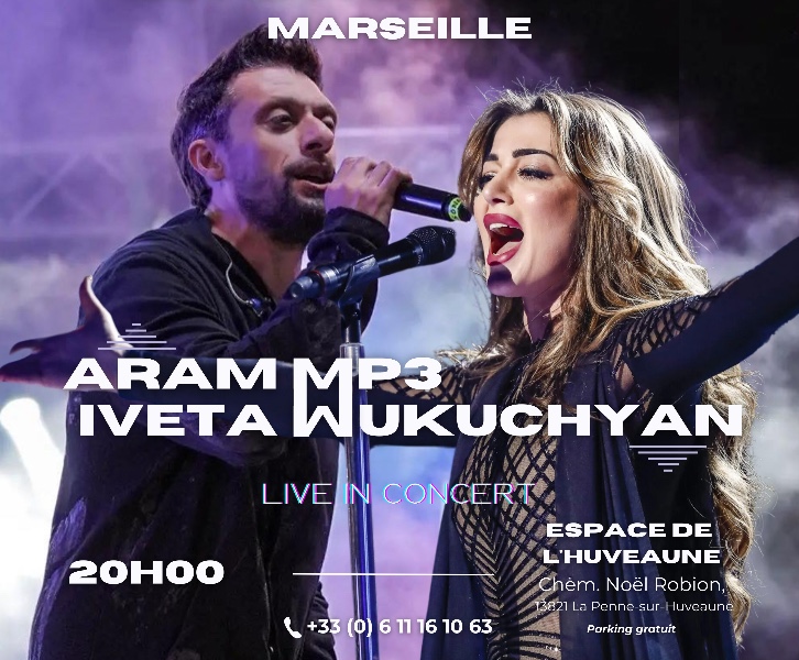 Concert Marseille: Iveta Mukuchyan & AramMP3