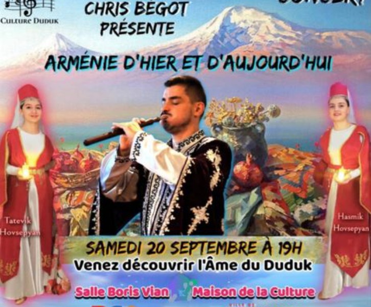 Concert musique arménienne ( L'Arménie d'hier et d'aujourd'hui)