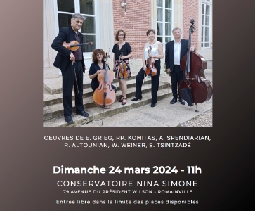 Concert Quintette NAÏRI 