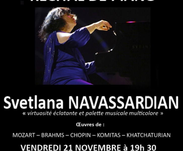 Concert Svetlana Navasardyan à Sarlat