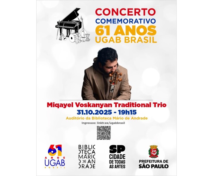Concerto Comemorativo 61 Anos UGAB Brasil