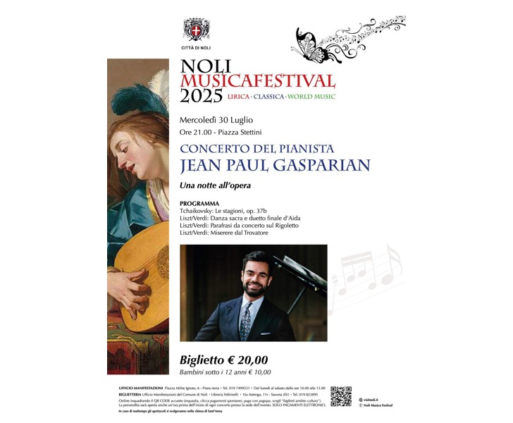Concerto del Pianista Jean Paul Gasparian